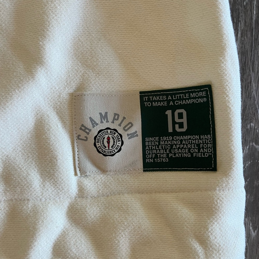 Champion White Athletic T Shirt